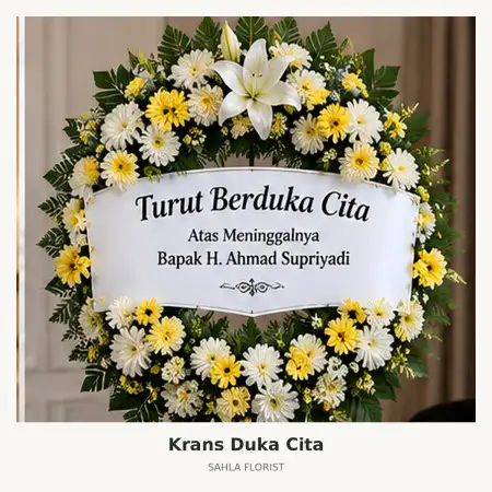Krans Bunga Duka Tambun Selatan
